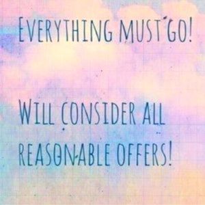 Love the item and not the price? Make me an offer!